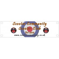 Scooter Community SC Legshield Banner